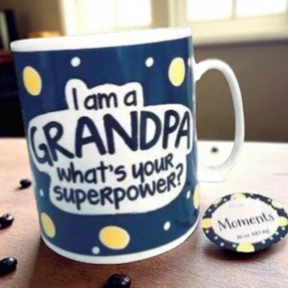 GIANT  " I Am a Grandpa What’s Your Superpower Mug" 32oz